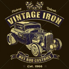 Vintage Iron Hot Rod